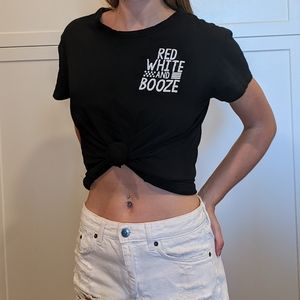Red White and Booze Tee